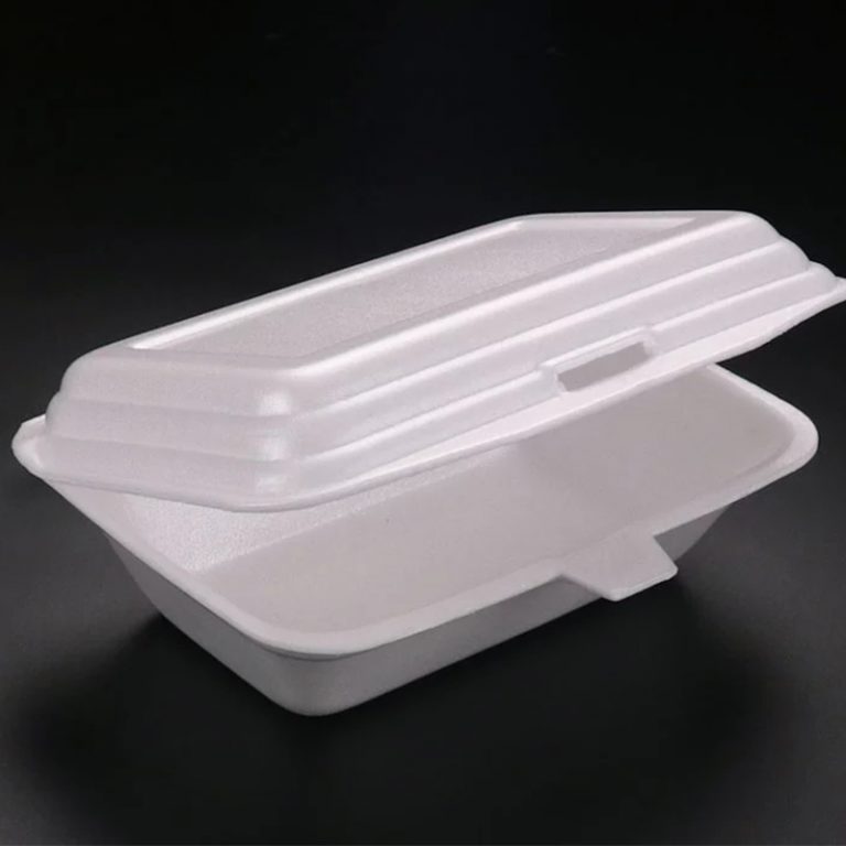 Disposable Square Takeaway Foam Food Container 