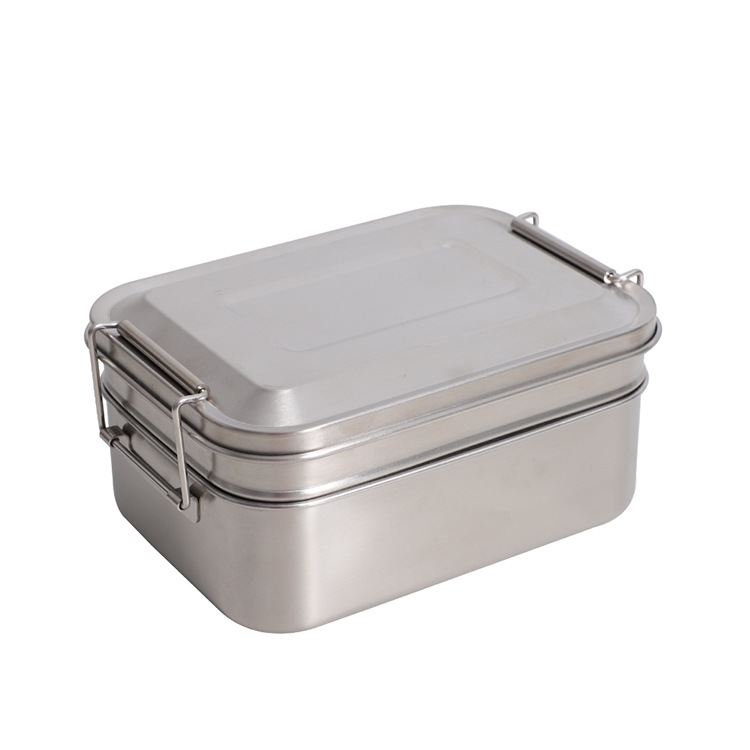 Double stainless steel lunch box | Food Container Manufacturer