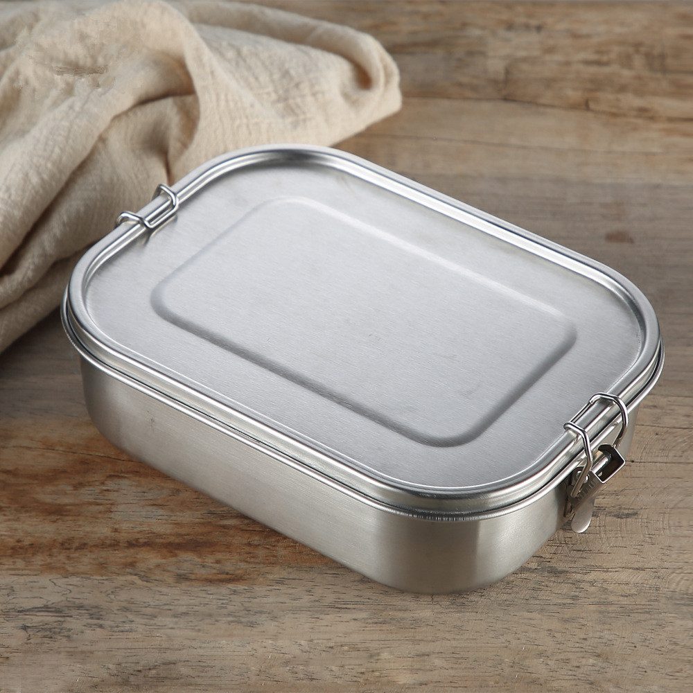 Adjustable divider stainless steel bento box | Food Container Manufacturer