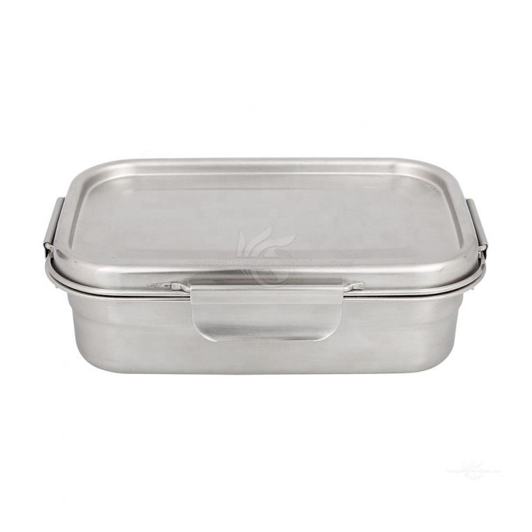 Adjustable divider stainless steel bento box | Food Container Manufacturer